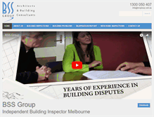 Tablet Screenshot of bssgroup.com.au